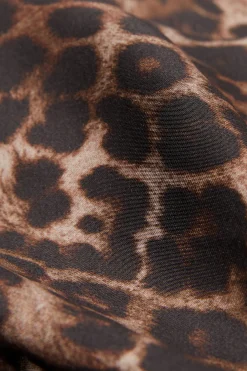 Kimono Raso di Viscosa Luxurious Leopard