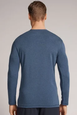 Maglia a Manica Lunga in Modal Cashmere
