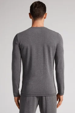 Maglia a Manica Lunga in Modal Cashmere