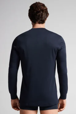 Maglia a Manica Lunga in Cotone