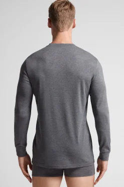Maglia a Manica Lunga in Cotone