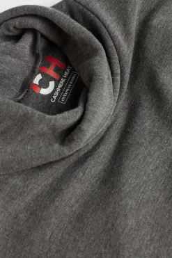 Maglia a Manica Lunga in Modal Cashmere Collo Alto
