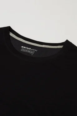 Maglia a Manica Lunga in Lana Merino Scollo Tondo