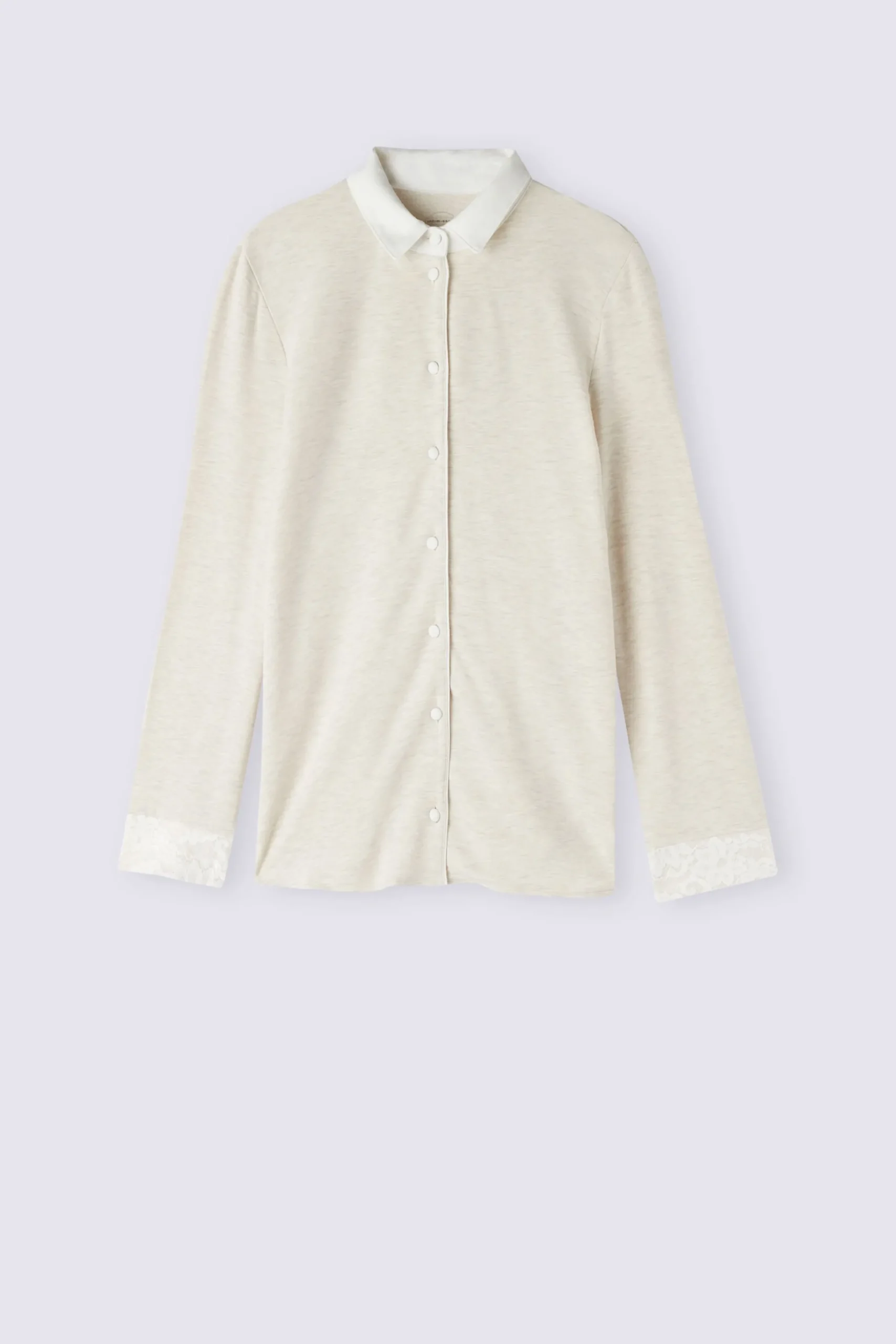 Maglia Aperta Davanti in Modal con Lana Baby It's Cold Outside