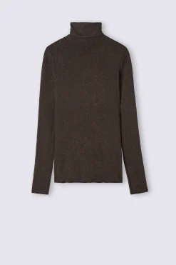 Maglia Collo Alto in Modal Light con Cashmere Lam&egrave;