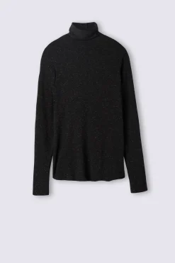 Maglia Collo Alto in Modal Light con Cashmere Lam&egrave;