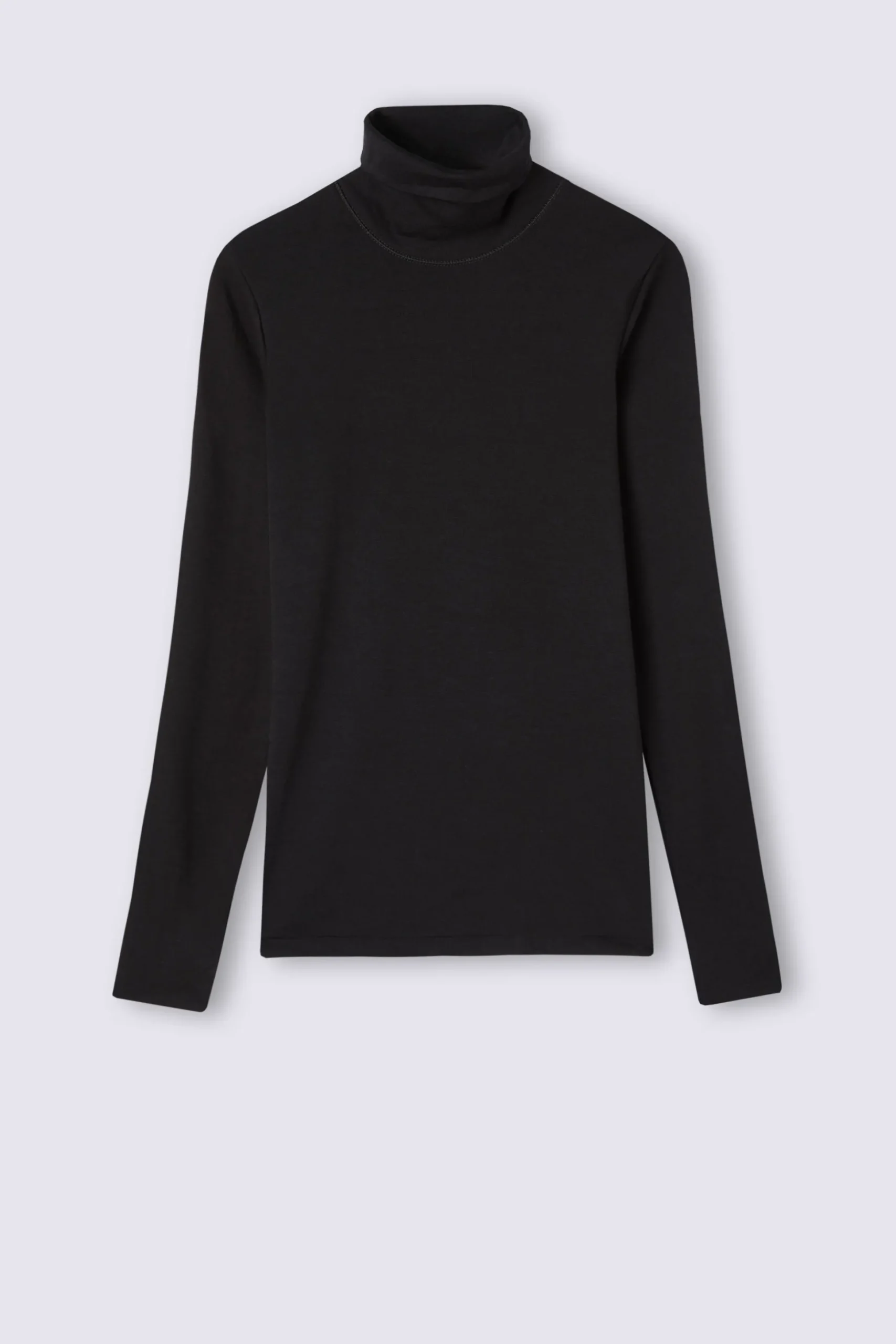 Maglia Collo Alto Wool & Cotton a Manica Lunga