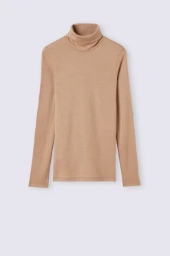 Maglia Collo Alto Wool & Cotton a Manica Lunga