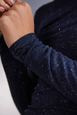 Maglia Girocollo in Modal Light con Cashmere Lam&egrave;