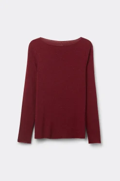 Maglia Girocollo in Modal Light con Cashmere Lam&egrave;