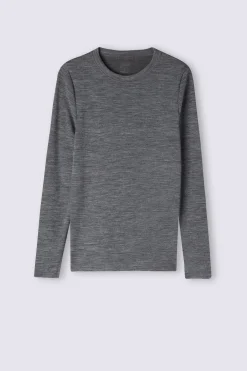 Maglia Girocollo Wool & Cotton a Manica Lunga