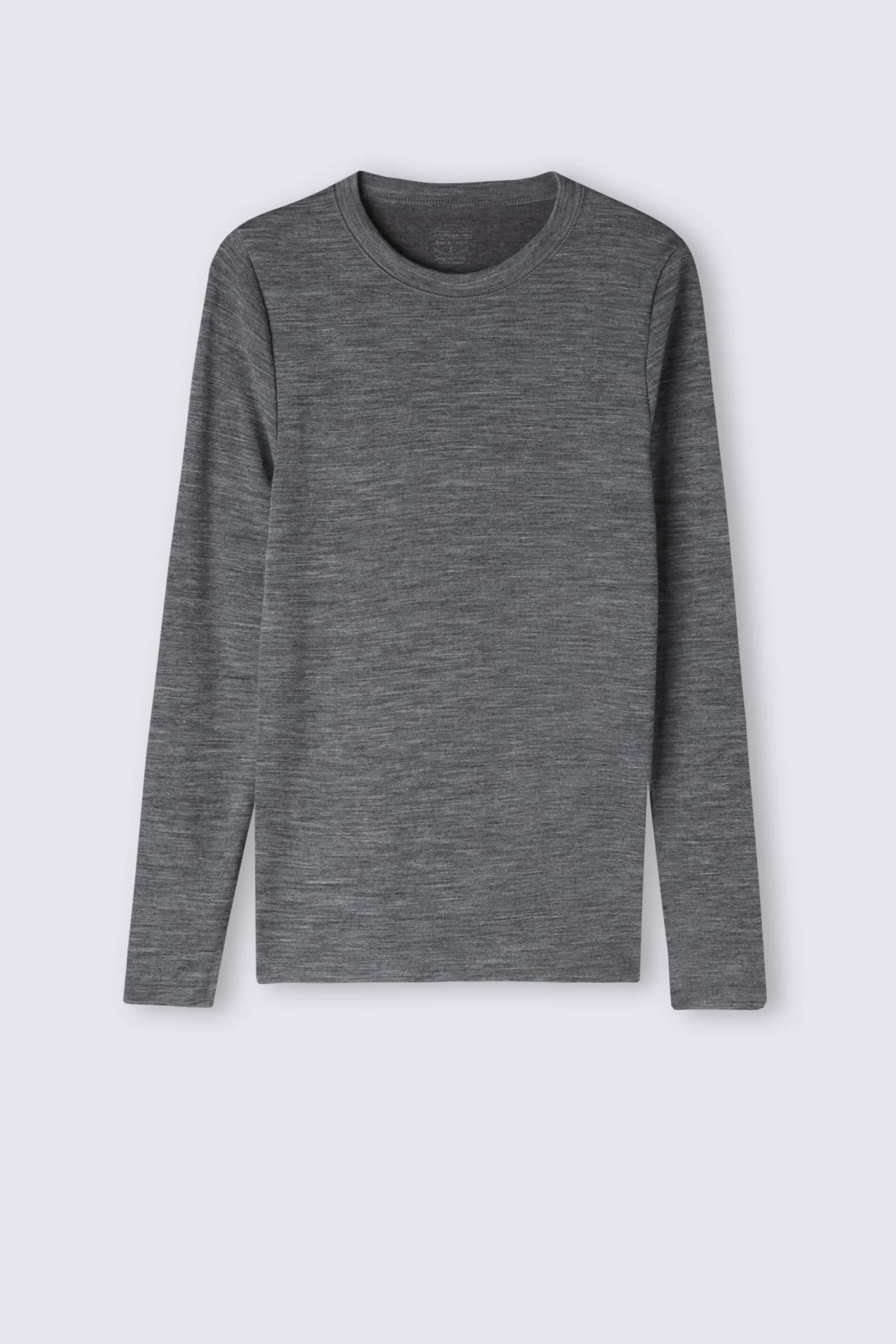 Maglia Girocollo Wool & Cotton a Manica Lunga