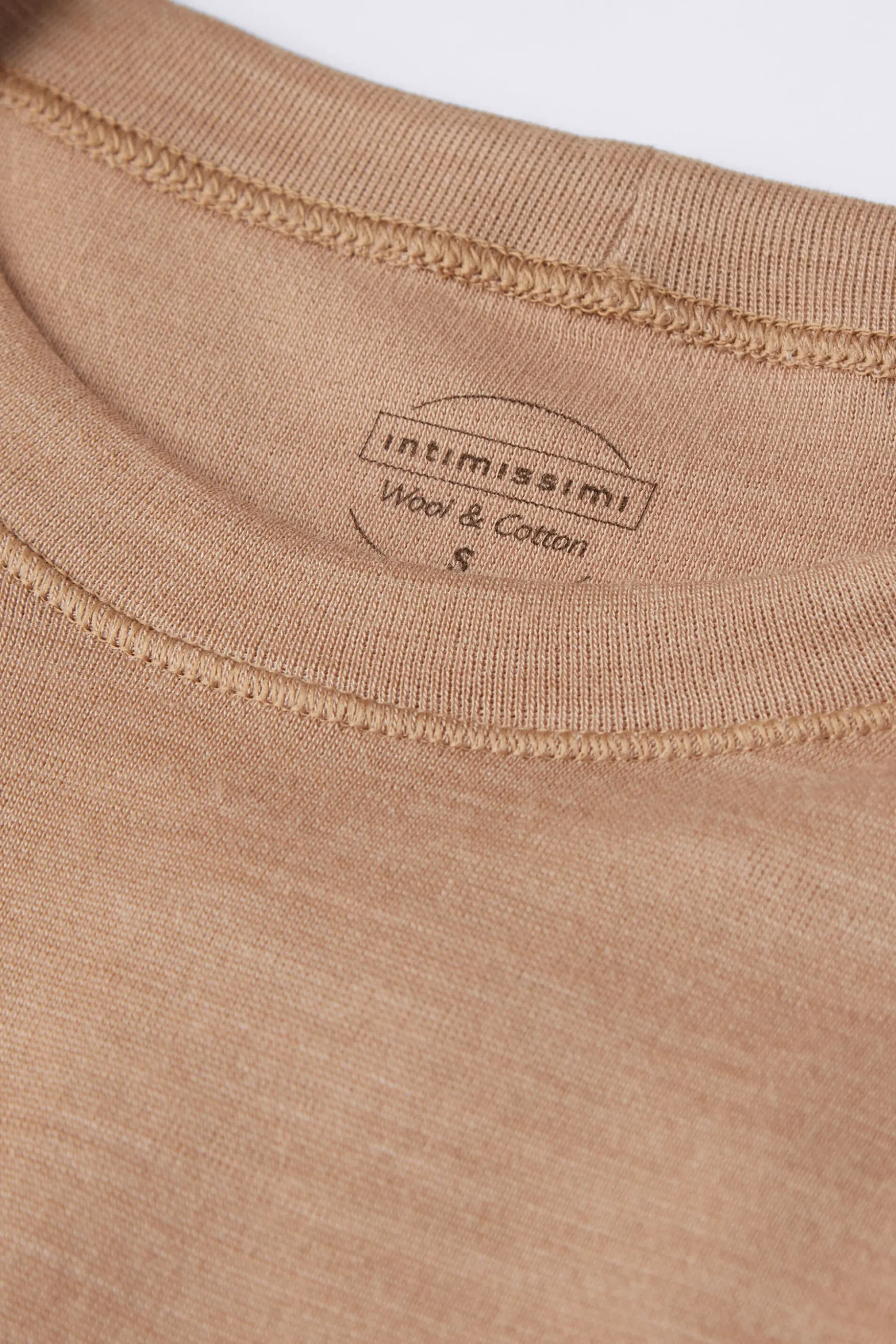 Maglia Girocollo Wool & Cotton a Manica Lunga