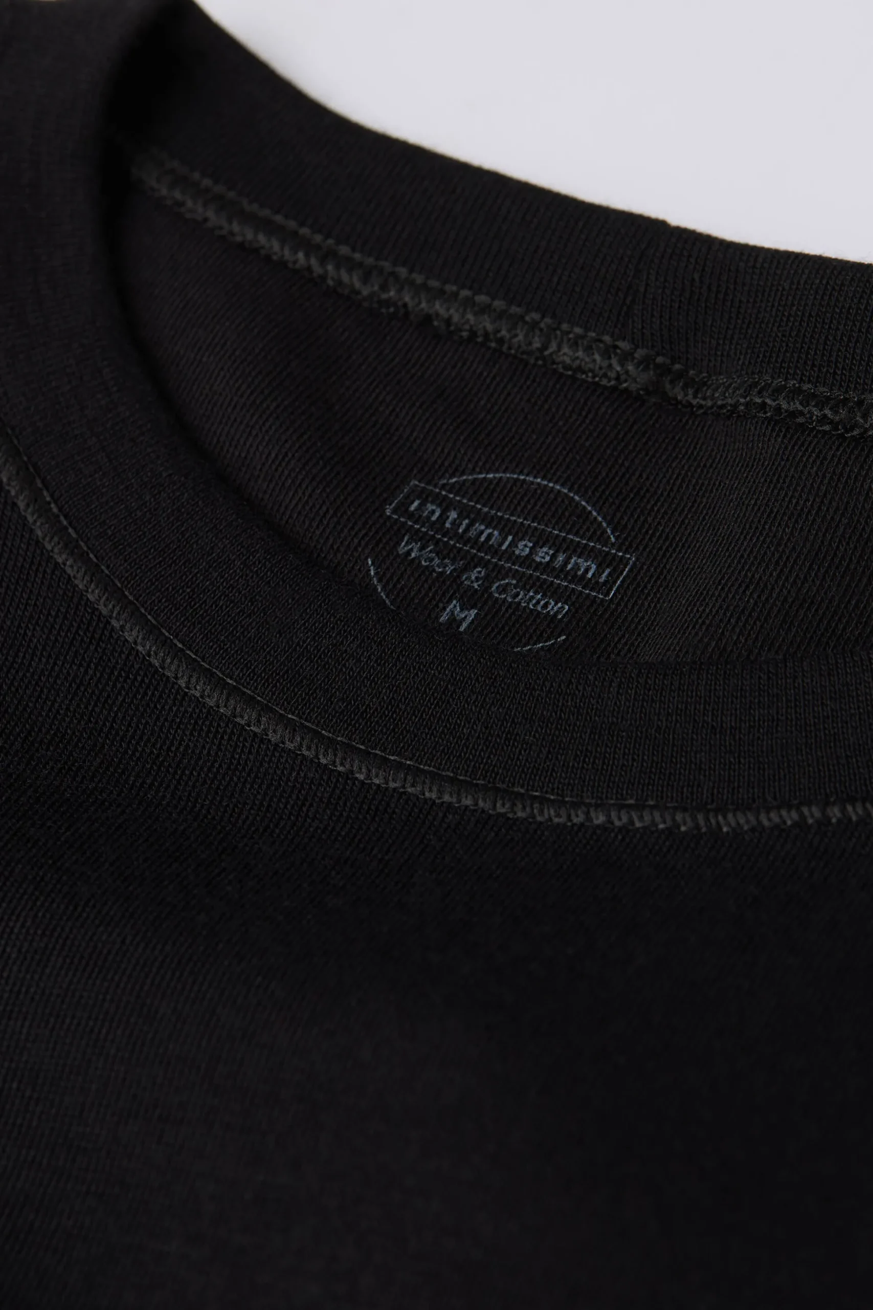 Maglia Girocollo Wool & Cotton a Manica Lunga
