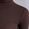 Maglia in Modal Ultralight con Cashmere Collo Alto