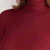 Maglia in Modal Ultralight con Cashmere Collo Alto