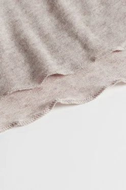 Maglia in Modal Ultralight con Cashmere Collo Alto