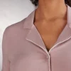 Maglia Manica Corta Aperta Davanti in Modal
