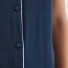 Maglia Manica Corta Aperta Davanti in Modal