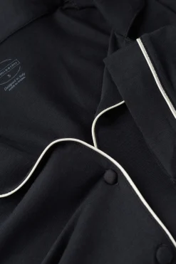 Maglia Manica Corta Aperta Davanti in Modal