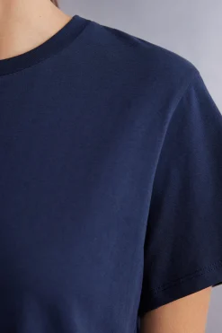 Maglia Manica Corta Boxy Fit in Cotone