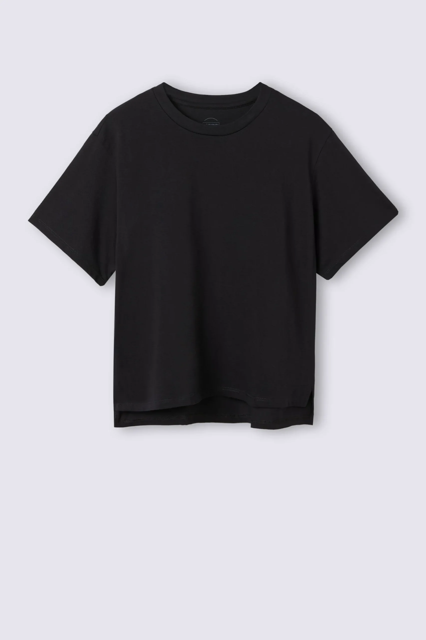 Maglia Manica Corta Boxy Fit in Cotone