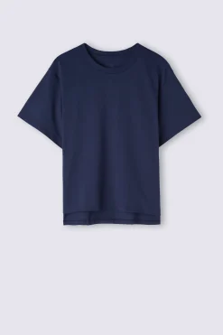 Maglia Manica Corta Boxy Fit in Cotone