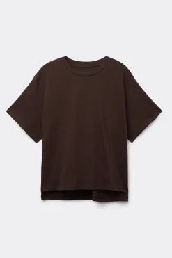 Maglia Manica Corta Boxy Fit in Cotone