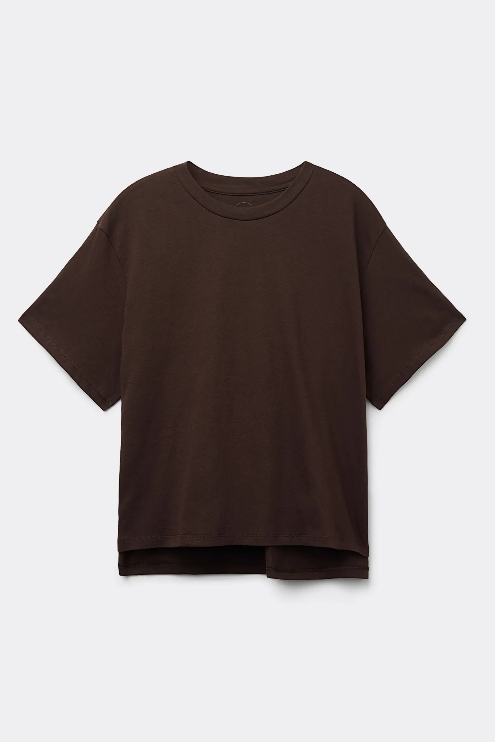 Maglia Manica Corta Boxy Fit in Cotone