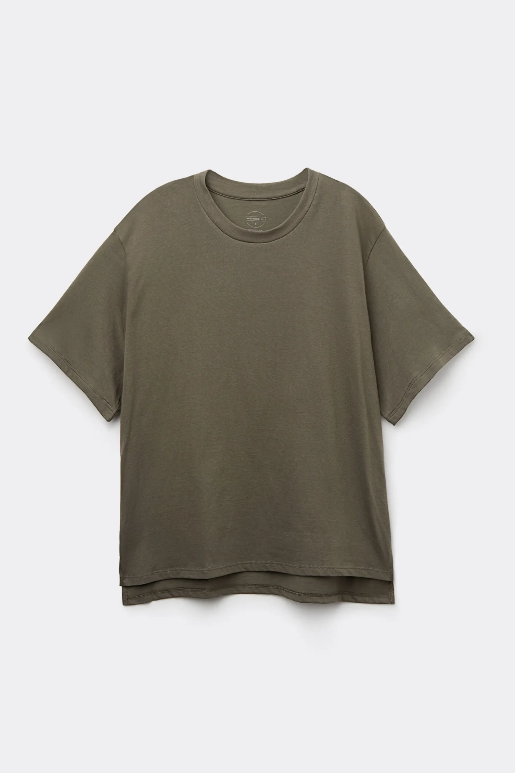 Maglia Manica Corta Boxy Fit in Cotone