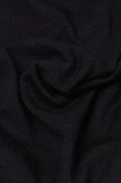 Maglia Manica Corta Collo Alto Modal con Cashmere Light