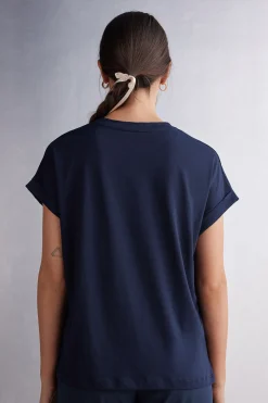Maglia Manica Corta con Risvolto in Cotone Ultrafresh