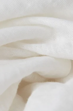Maglia Manica Corta con Scollo a V in Lino