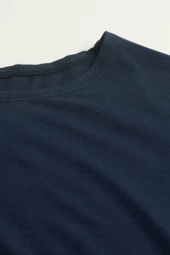 Maglia Manica Corta Girocollo in Micromodal