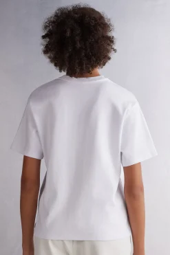 Maglia Manica Corta in Cotone Luxury