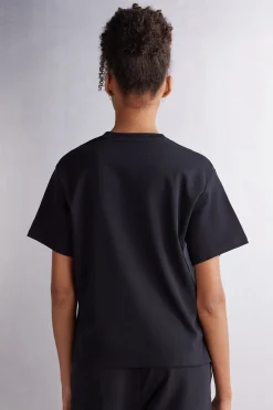 Maglia Manica Corta in Cotone Luxury