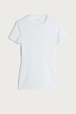 Maglia Manica Corta in Cotone Superior Elasticizzato