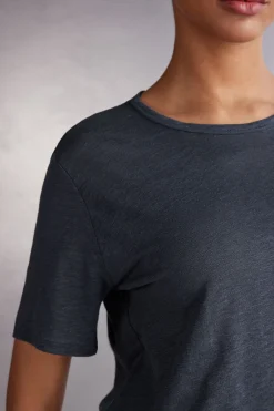 Maglia Manica Corta in Lino