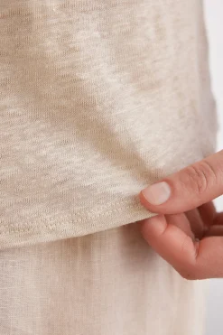 Maglia Manica Corta in Lino