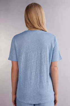 Maglia Manica Corta in Lino