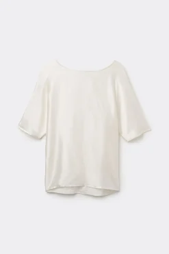 Maglia Manica Corta in Seta e Modal