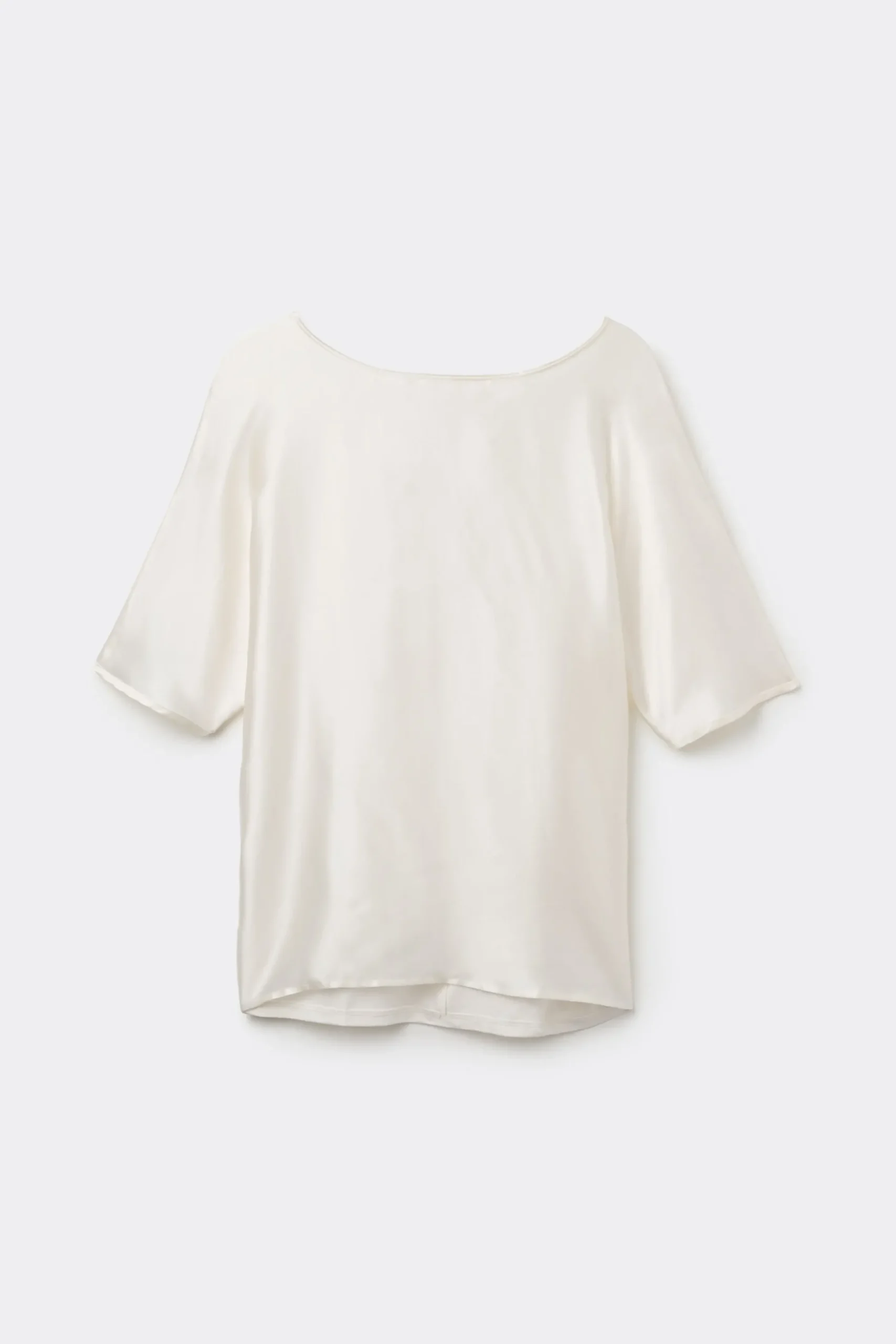 Maglia Manica Corta in Seta e Modal