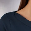 Maglia Manica Corta Scollo a Barchetta in Cotone Ultrafresh