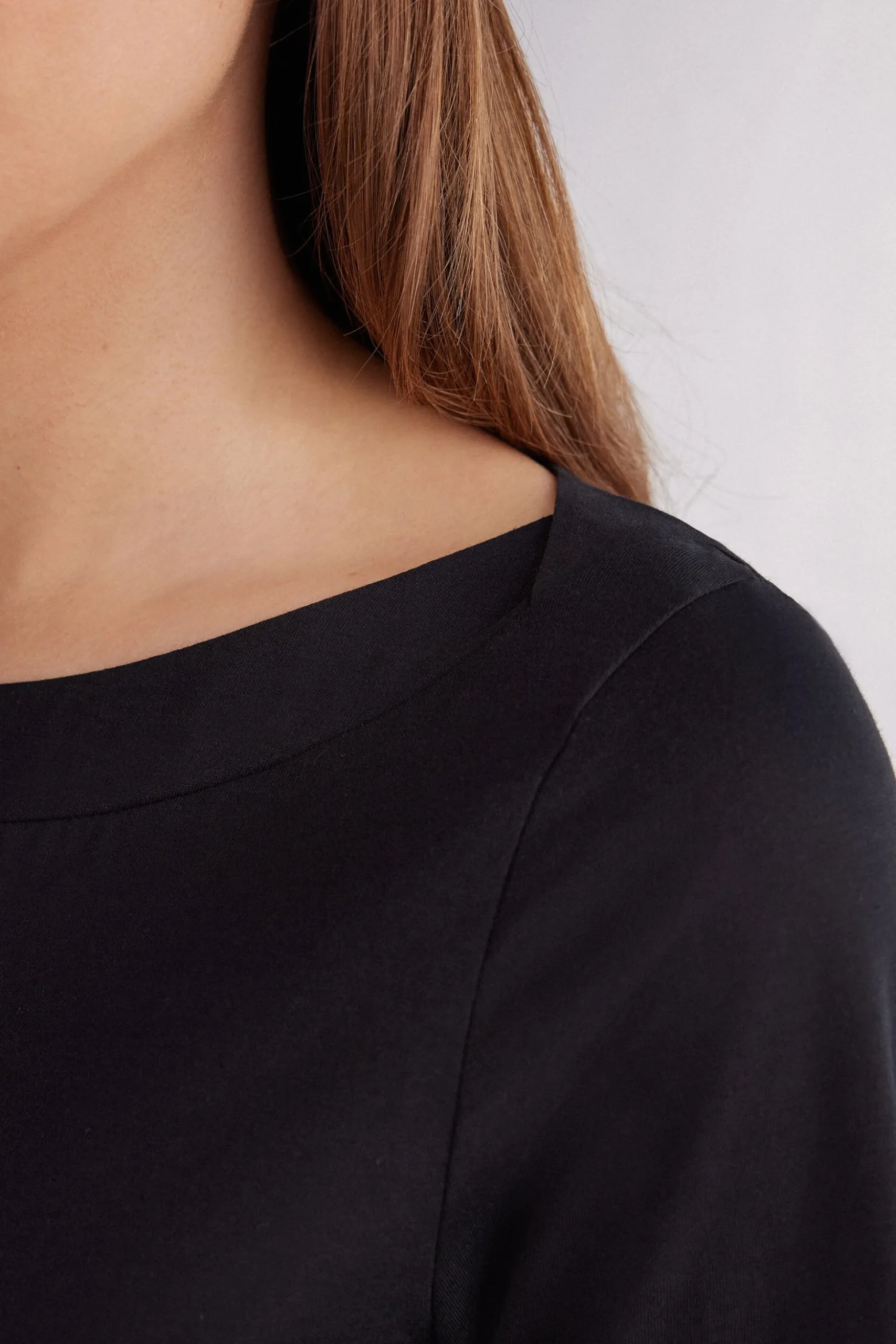 Maglia Manica Corta Scollo a Barchetta in Cotone Ultrafresh