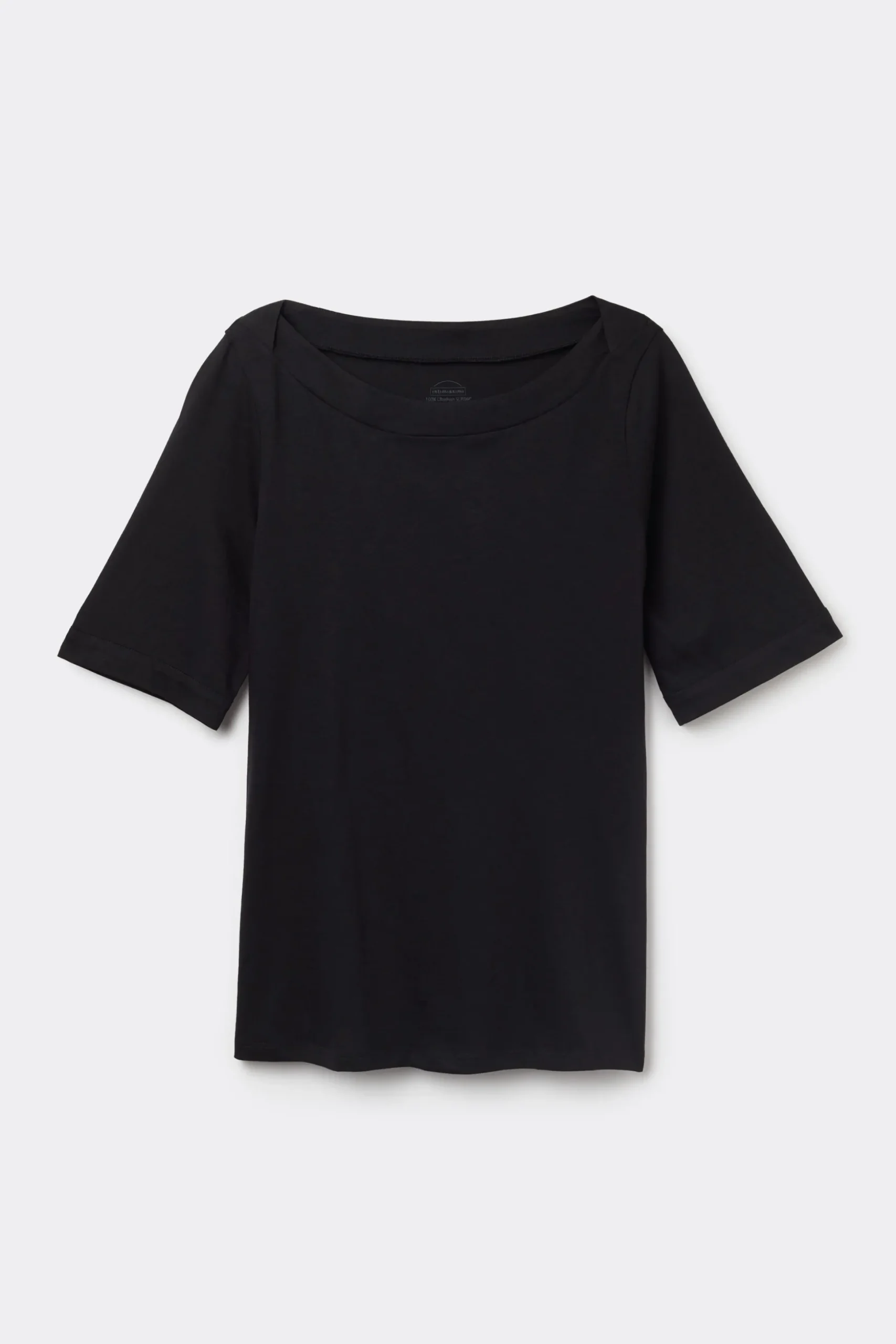 Maglia Manica Corta Scollo a Barchetta in Cotone Ultrafresh