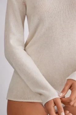 Maglia Manica Lunga 100% Cashmere
