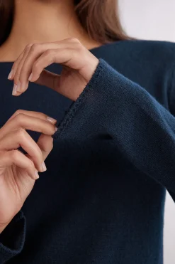 Maglia Manica Lunga 100% Cashmere