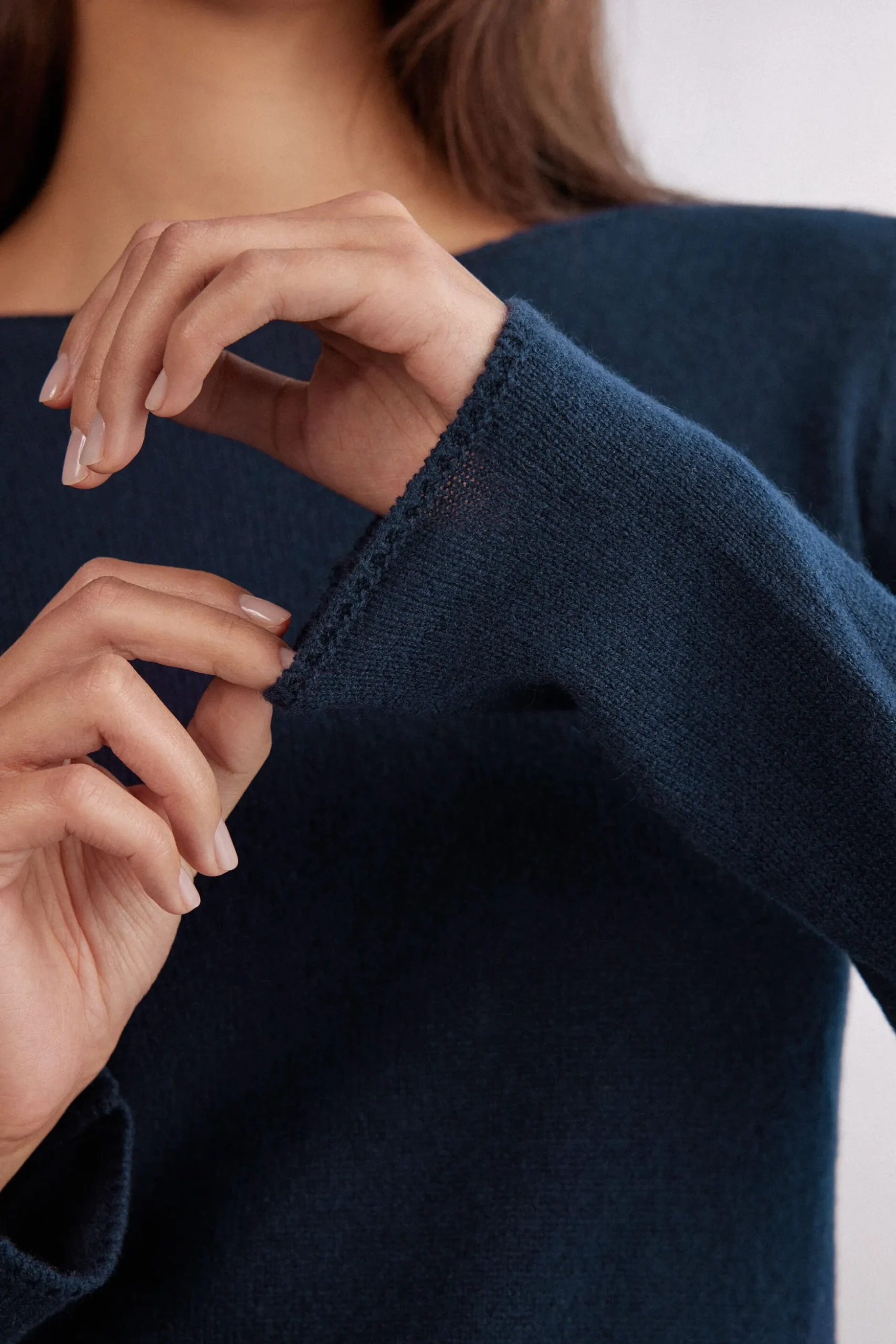 Maglia Manica Lunga 100% Cashmere