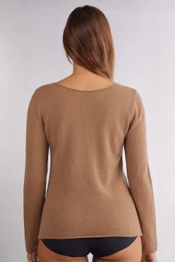 Maglia Manica Lunga 100% Cashmere