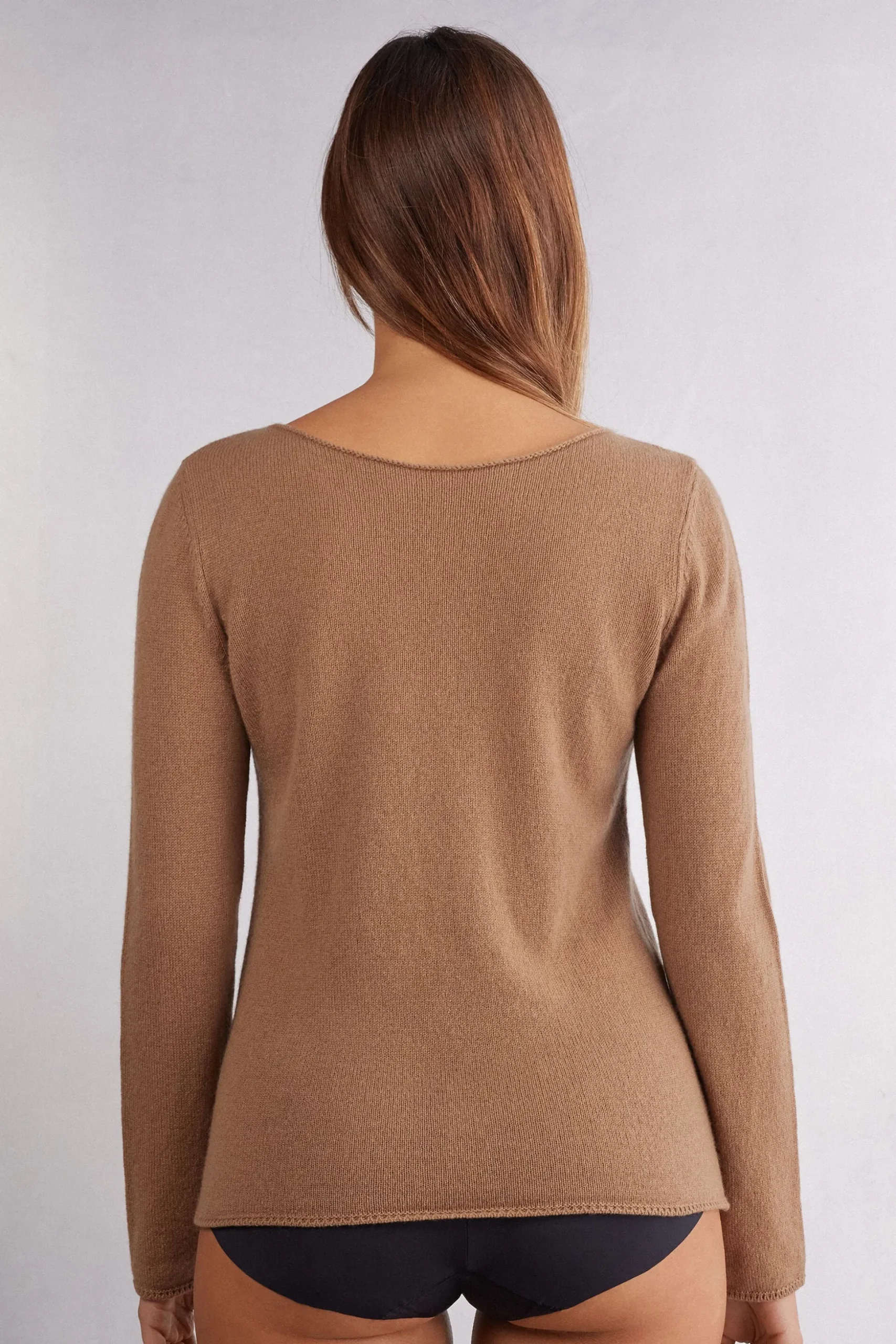 Maglia Manica Lunga 100% Cashmere